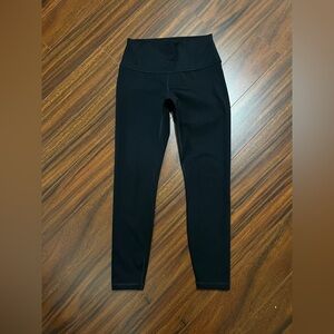 CRZ Yoga women’s medium leggings, high rise athleisure, black